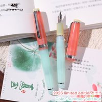 2026 Limited Edition Summer Solstice JINHAO 82 Fountain Pen EF/F/M Gold Clip Writing Smooth Stationery School Office Supplies