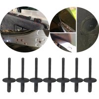 For BMW X1 E84 F48 F49 X3 E83 X5 E53 Plastic Pop Blind Rivets Wheel Arch Mudguard Side Skirt Sills Bumper Trim Clips 20/50/100X
