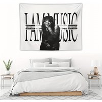 VIKAMA Playboi Carti I AM MUSIC Album Poster Tapestry Modern Music Theme Living Room Bedroom Party Decoration