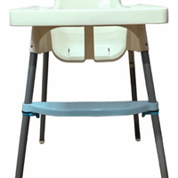 Comfortable Highchair Footrest Adjustable Universal Pedal Foot Rest Anti-Slip Surface Ergonomic Baby High Chairs Accessories