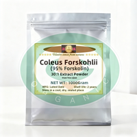 Handmade Soap Raw Materials 95% Forskolin, Spices Handicrafts,Global Cusomized Packaging Coleus Forskohlii, Free Shipping