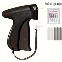 Precision Sewing Gun, Mini Sewing Gun, Quick Clothing Repair Tool, Micro Tag Gun, Comes with 6 Fine Needles and 1000 Fasteners, Quick Adhesive Sewing Gun, Edging Tool