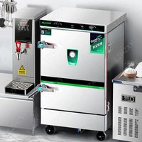 Commercial Cabinet Electric Steamer For Steamed Bread And Buns Steam Box 4/6/8 Layer Electric Steamer Rice Cooker 220V/380V 6KW