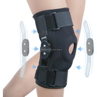 Hinged Knee Brace Orthopedic Meniscus Knee Pad With Side Stabilizers Arthritis Patella Protector Sports Kneepad Joint Pain, ACL