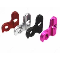 AliExpress IAMOK Wholesales ALAlloy Bike Rear Derailleur Hanger Road Racing MTB Mountain Cycling Bicycle Frame Tail Hook Lug Screws Parts