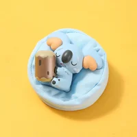 Anime Figure Pokemon Pikachu Snorlax Eevee Komala Toys Action Figure Cute Desktop Decoration Ornament Birthday Gift For Kids Boy