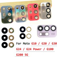 NEW Rear Back Camera Glass Lens Cover With Adhesive Sticker For Motorola Moto G10 G20 G30 G24 Power G100 G200 5G
