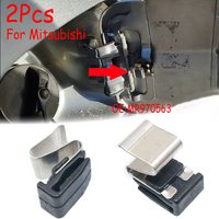 2Pcs Compatible With For Mitsubishi Lancer Outlander Montero Fuel Lid Spring Clips MR970563
