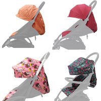 175 degrees Stroller Sunshade Liner for Yoya Yoyo babytime Pram Canopy Cover Seat Cushion Hood&Mattress Set fit for babyzen yoyo