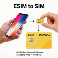 Czytnik kart EUICC do fizycznych kart ESIM może przekształcić ESIM w fizyczną kartę SIM i obsługuje funkcję zapisu kart na telefonach komórkowych/komputerach.