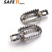 AliExpress NONE Motocross Dirt Bike Front Footrest Titanium Alloy Footpegs For CF 450MT 700MT 800MT 24-26 Footrest