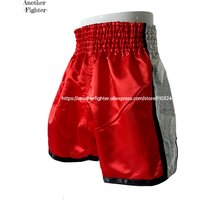No Logo Boxing Shorts Mens Womens Kids Muay Thai Shorts Silk Satin Kickboxing Cage Fighting Shorts Plain Martial Arts Clothing