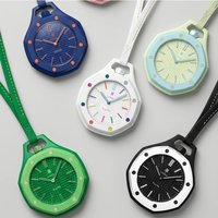 Fashion Royal Style Candy Color Decorative AR Carsikie Pendant Hanging Quartz Watch Men Collaboration Pocket Wristwatch Clock