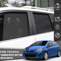 For Toyota Yaris Vitz Hatchback XP130 2012-2019 Magnetic Car Sunshade Visor Front Windshield Curtain Rear Side Window Sun Shade