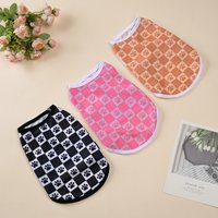 Dog Clothes For Small Dogs Vest Mesh Comfortable Puppy Cat Pullover T-shirt Cozy Cool Chihuahua French Bulldog Pet Outfit