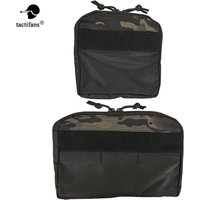 Tactical Slim Small Half Pocket Kangaroo Insert Pouch Zipper Bag Outdoor Sport Gears Storage DOPE Front Flap Hunting Accessories