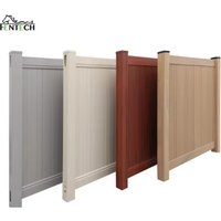 Pvc Cheap Panel Privacy Fence 6ft. H X8ft. W Vinyl Pvc Plastic Privacy Fence 2 Rails And Post White Pvc Garden Fence
