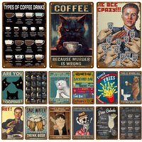 Retro Wall Art Bar Accessories Mancave Tin Sign Room Luxury Home Decor Item Decorations Metal Signs Vintage Metal Plates Posters