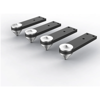Hi-End 2/4PCS SP1500 Combined Type Speaker Stand Foot Subwoofer Shockproof Spike Bracket Speaker Spike Shock Absorber Stud Trip
