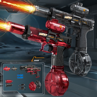 Amazing Flash Light Electric Water Gun, Cool Laser Shooting Pistol, New Creative Toys for Kids Summer Gift