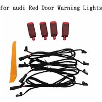 LED For AUDI A3 A4 A6 A7 A8 Q3 Q5 Q7 TT S3 S4 S6 RS3 RS4 RS7 Red Warning Light Car Door Interior Red Light 8KD 947 411 8KD947411