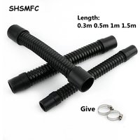 1PC 20/25/32/40/50mm I.D Plastic Aquarium Durable Corrugated Pipe Fish Tank Inlet Outlet Joint Hose Water Pump Supplies Pipe