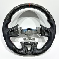 Glossy Carbon Fiber Steering Wheel for Renault Megane 3 & Megane 3 RS High-Quality Easy-to-Install Car Accessory