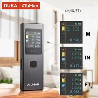 DUKA ATuMan LS6 40m Laser Distance Meter Portable Rechargeable Laser Marker Mini Distance And Angle Meter Measurement Tool