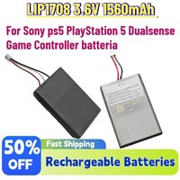 In Stock LIP1708 3.6V 1560mAh PS5 controller Rechargeable Battery for Sony ps5 PlayStation 5 Dualsense Game Controller batteria