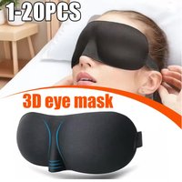 3D Sleep Mask with Breathable Soft Fabric Zero Pressure Eye Cover Design for Unisex Use Ideal for Deep Night Relaxation