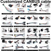 41 Customized CANBUS cable Cable Car Radio Android Player for Suzuki Kia VW Hyundai Honda Toyota Nissan Mitsubish Ford Outlande