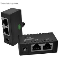 Gigabit Power Over Ethernet Passive PoE Injector Splitter For CCTV IP Camera