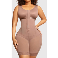 Women Fajas Colombianas Tummy Control Shapewear Postpartum Full Body Shaper Butt Lifter Bodysuit Slim Waist Open Crotch