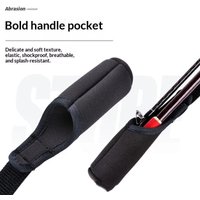 Adjustable Fishing Rod Sling With Cap Protection Strap For Outdoor Sea Fishing Fans