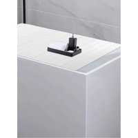 Bath Cover 75 x 170 cm, Foldable Bathtub Cover, Bath Tray, PVC Bath Boards Insulation Board, Dustproof, Waterproof for Home, Bathtubs, Bathrooms, Spa