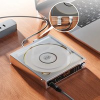 FiiO DM15 R2R portable bluetooth CD player HiFi player USB sound card walkman turntable HD Display PC gamer gifts