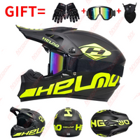 Kask motocyklowy integralny, certyfikowany DOT, lekki, oddychający, wytrzymały, antyupadkowy, komfortowy, całoroczny, do motocrossu.