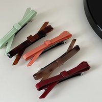 Chic Bow Hairpin, Acetate Hairpin, Suitable For Girls Who Love Beauty, Can Be Used For Side Bangs, Princess Head, Ponytail, Etc.