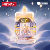 POPMART CHAKA Candlelit Wander Series Blind Box Guess Bag Mystery Box Toy Doll Cute Anime Figure Desktop Ornaments Birthday Gift