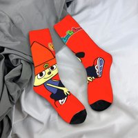 Parappas The Rappers Stockings Printed Leisure Socks Autumn Non-Slip Socks Adults Men Running Sports Soft Breathable Socks