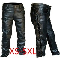 Medieval Pants Men Gothic Long Plus Size Retro Maxi Shirt Punk Cosplay Costume Middle Ages Party Masquerade Goth Large Pants