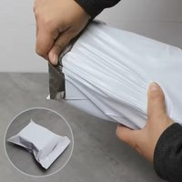 5/10/20PCS Gray White Express Packaging Bag Thickened Waterproof Dustproof Packaging Bag Self-Adhesive Express Bag