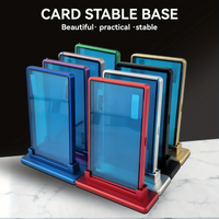 For PSA/CGC 35PT Aluminum Alloy Graded Card Case / Metal Stand / Combo Set Magnetic Scratchproof Protector Display Holder Guard