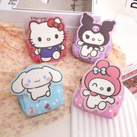 Adorable Cartoon Backpack Zero Wallet Mini Keychain Bag for Children Portable Toy Bag