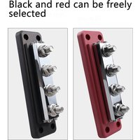 RV and yacht modification vehicle and vessel circuit 600A 48V heavy-duty busbar with 3/8-inch stud distribution block