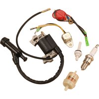 Lawn Mower Parts Ignition Coil Spark Plug Magneto Switch Fuel Filter For Honda GX200 GX120 GX110 GX140 GX160 5.5HP 6.5HP Parts image 3