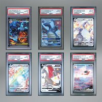 DIY Self-made PTCG English Version Trading Card Game Charizard VMAX ex GX Series 10Points Rare Rating Card Collecting Card Gift