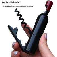 Magnetic Fridge Bottle Opener Multifunctional Wine Beer Bottle Opener Creative Refrigerator Magnet Plastic Wine Bottle Opener