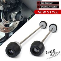 Motorcycle Accessories Front & Rear Axle Fork Crash Sliders Wheel Protector For ZX6R ZX636 ZX-6R ZX 6R 2019-2024