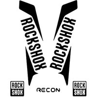 Applicable RoShox RECON 2015/2016 style decal, mountain bike front fork sticker, MTB bicycle front fork decal, 18cm